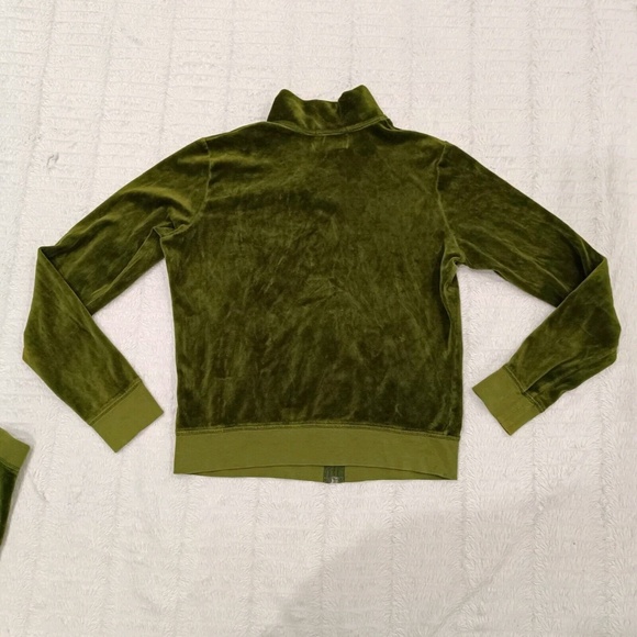 Vintage Juicy Couture Tracksuit Matching Set XL Medium Jacket Pants Pockets Y2k - Picture 4 of 16